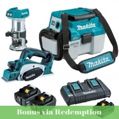 Makita DLX3120TX1 - 18V 5.0Ah Brushless Cordless 3 Piece Combo Kit